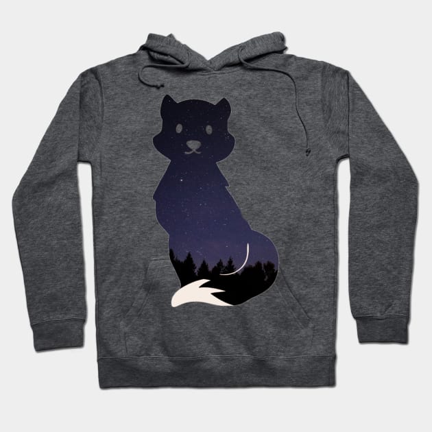 Twilight star fox pattern - Nightsky Hoodie by LukjanovArt